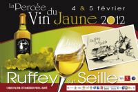Percée du Vin Jaune. Du 4 au 5 février 2012 à Ruffey-sur-Seille. Jura. 